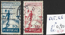 PORTUGAL 645-46 Oblitérés Côte 0.80 € - Gebraucht