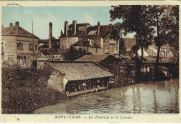 Montataire Le Thérain Et Le Lavoir, Rare En Colorisée - Montataire