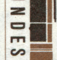 193 Kinder 7 Pf Mit PLF Ausbuchtung über Dem D Von BUNDESPOST, Feld 3 ** - Variedades Y Curiosidades