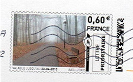 MON TIMBRE EN LIGNE  " MONTIMBRENLIGNE " SOUS-BOIS " OBLITÉRÉ SUR ENVELOPPE ENTIÈRE (952)_T2098 - Autres & Non Classés