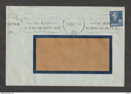 NORWAY: 1937 COMMERCIAL  COVER  WITH  30 Ore  BLEU (118) - Storia Postale