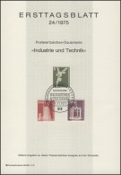 ETB 24/1975 Industrie Technik Satellit, Kraftwerk, Bohr - 1974-1980