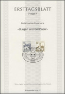 ETB 07/1977 Burgen Und Schlösser: Glücksburg, Ludwigst - 1974-1980