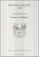ETB 01/1977 Burgen Und Schlösser: Marksburg, Bürresheim - 1974-1980