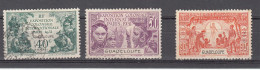 Guadeloupe 1931 Mi Nr 127 + 128 + 129, Koloniën - Usati