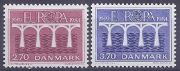 Europa 1984. Danmark Mi 806-07 MNH (**) - 1984