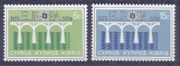 Europa 1984. Cyprus Gr Mi 611-12 MNH (**) - 1984