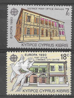 Chipre 1990.  Europa Mi 748-49  (**) - 1990