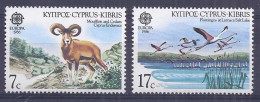 Europa 1986 - Cyprus Gr Mi 655-56 (**) - 1986