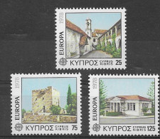 Cyprus 1978.  Europa Mi 484-86  (**) - 1978