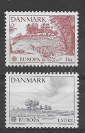 Denmark 1977.  Europa Mi 639-40  (**) - 1977