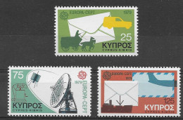 Cyprus 1979.  Europa Mi 501-03  (**) - 1979