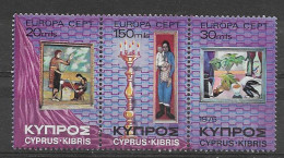 Cyprus 1975.  Europa Mi 426-28  (**) - 1975