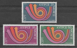 Cyprus 1973.  Europa Mi 389-91  (**) - 1973