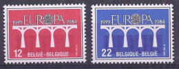 Europa 1984. Belgique Mi 2182-83 MNH (**) - 1984