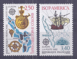 Francia 1992. YT = 2755-56 -  (**). Europa - 1992