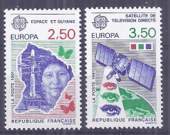 Francia 1991. YT = 2696-97 -  (**). Europa - 1991