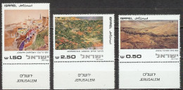 Israel 1981.  Pintura Mi 843-45  (**) - Ongebruikt (met Tabs)