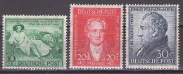 Germany Deutschland Alliierte Besetzung Bizone Amerikanisch-Britische Zone 1949 Mi 108-110 - MH*VF - Mint