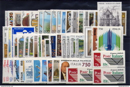 1995 Italia Repubblica, Francobolli Nuovi ,Annata Completa 54 Valori + 1 Fogliet - Full Years