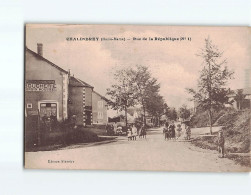 CHALINDREY : Rue De La République - état - Chalindrey