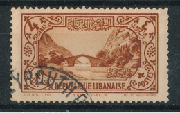 Grand Liban N°139 - Oblitérés