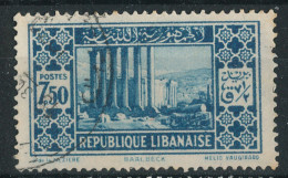 Grand Liban N°143 - Oblitérés