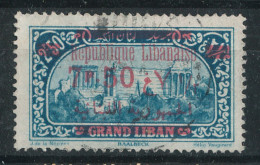 Grand Liban N°107 - Oblitérés