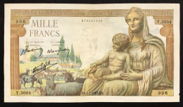 FRANCIA France 1000 Francs  07 01 1943 LOTTO 684 - 1 000 F 1945-1950 ''Minerve Et Hercule''