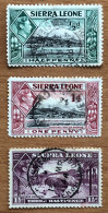 Sierra Leone › King George VI Pictorials - 1944 - Sierra Leona (...-1960)