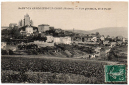 Rhone , St Symphorien Sur Croise , Vue Générale Coté Ouest - Saint-Symphorien-sur-Coise