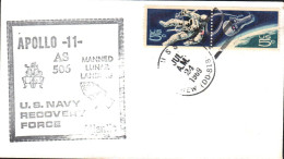 USA ETATS UNIS 1969 APOLLO 11 U S NAVY RECOVERY FORCE - Schmuck-FDC