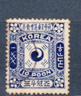 STAMPS-KOREA-1895-TIP-II-USED-SEE-SCAN - Korea (...-1945)