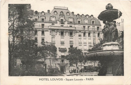 FRANCE - Hôtel Louvois - Square Louvois - Paris - Vue Générale - Vue De L'extérieur - Carte Postale Ancienne - Cafés, Hoteles, Restaurantes