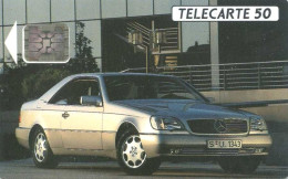 Télécarte MERCEDES  =  Privée Publique - Coches