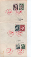 Enveloppes De La  CROIX ROUGE  Premiers Jours  1968  1987 - Madagascar (1960-...)