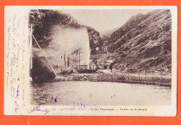 37794 / ⭐ ♥️ DOURGNE 81-Tarn Usine Electrique Vallée SAINT-STAPIN St 1903 L. ALBY Rue Pompe Paris-Edition CAU Sorreze 37 - Dourgne