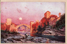 37516 / ⭐ ◉ BOSNIE Bosnia Erzegovinia Pont Bridge MOSTAR Stari Most Romerbrucke Moctap 1900s K & B.D Série 3005 - Bosnie-Herzegovine