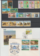 BOTSWANA   4 Sets  ** MNH  +  5 FDC    See  2 SCANS   Réf  T1468 - Autres - Amérique