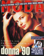 MODA 68 1989 Paulina Porizkova Sofia Loren Francesca Prandi Mariella Valentini Brigitte Bardot - Mode