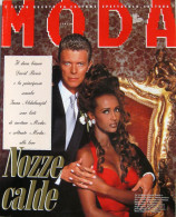 MODA 99 1992 David Bowie Iman Bruce Springsteen Annie Lennox ELP Sharon Stone Claudia Schiffer - Mode