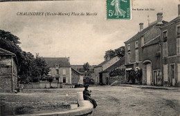 CPA : Chalindrey , Place Du Marché - Chalindrey