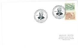 COV 87 - 814 Emil RACOVITA, Explorer Of Antarctica, Romania - Cover - Used - 1993 - Maximum Cards & Covers