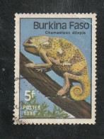 BURKINA  FASO   1985  Y.T. N° 662  à  665  Incomplet  662  Oblitéré  Frais De Gestion Compris - Burkina Faso (1984-...)