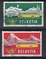 T2029 - SUISSE SWITZERLAND Yv N°537/38 - Used Stamps