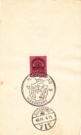 HISTORICAL DOCUMENTS HISTORICAL FRAGMENT  POSTA STATIONERY 1940 VISSZATERT - Covers & Documents