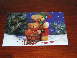 72648-     USED  DOUBLE CARD / TEDDYBEARS /  / BEREN / BEARS / BÄREN / OURS / ORSI - Jeux Et Jouets