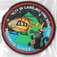 Ecusson PVC SECURITE CIVILE DRAGON CAYENNE 973 - Pompiers