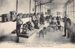 PARIS - Ecole D'Electricité Et De Mécanique Industrielles - Ecole Violet - Laboratoire D'Electricité - Très Bon état - Arrondissement: 15