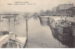 PARIS - Crue De La Seine 1910 - La Seine à Grenelle - Très Bon état - Arrondissement: 15